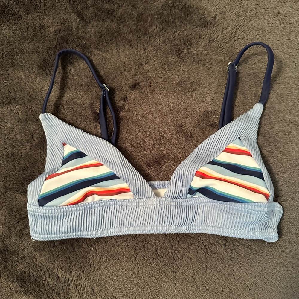 Tillys rainbow bikini swim top
